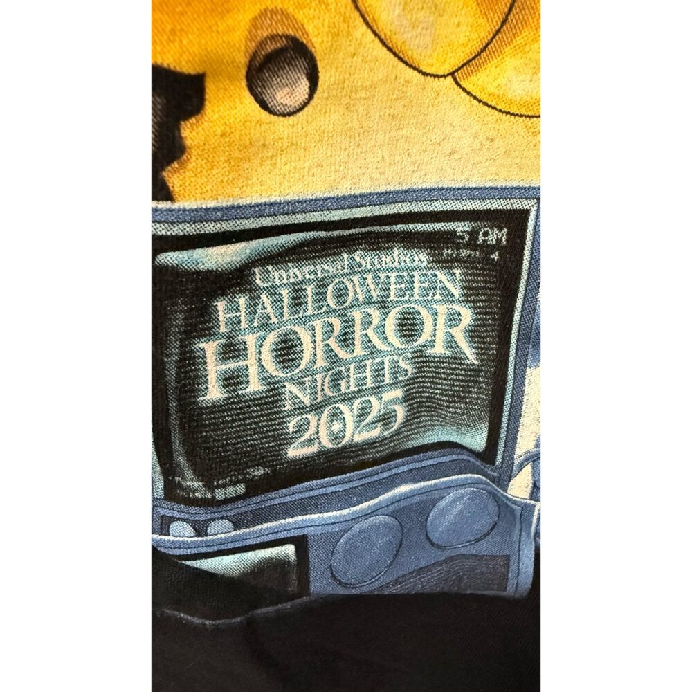 Universal Studios HHN 2025 Five Nights At Freddy's T-Shirt Black Graphic XL - Picture 3 of 5